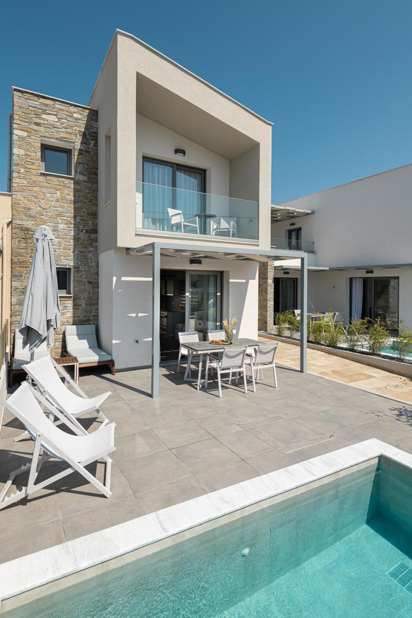 Yuka Villas Collection Nea Iraklitsa Bagian luar foto