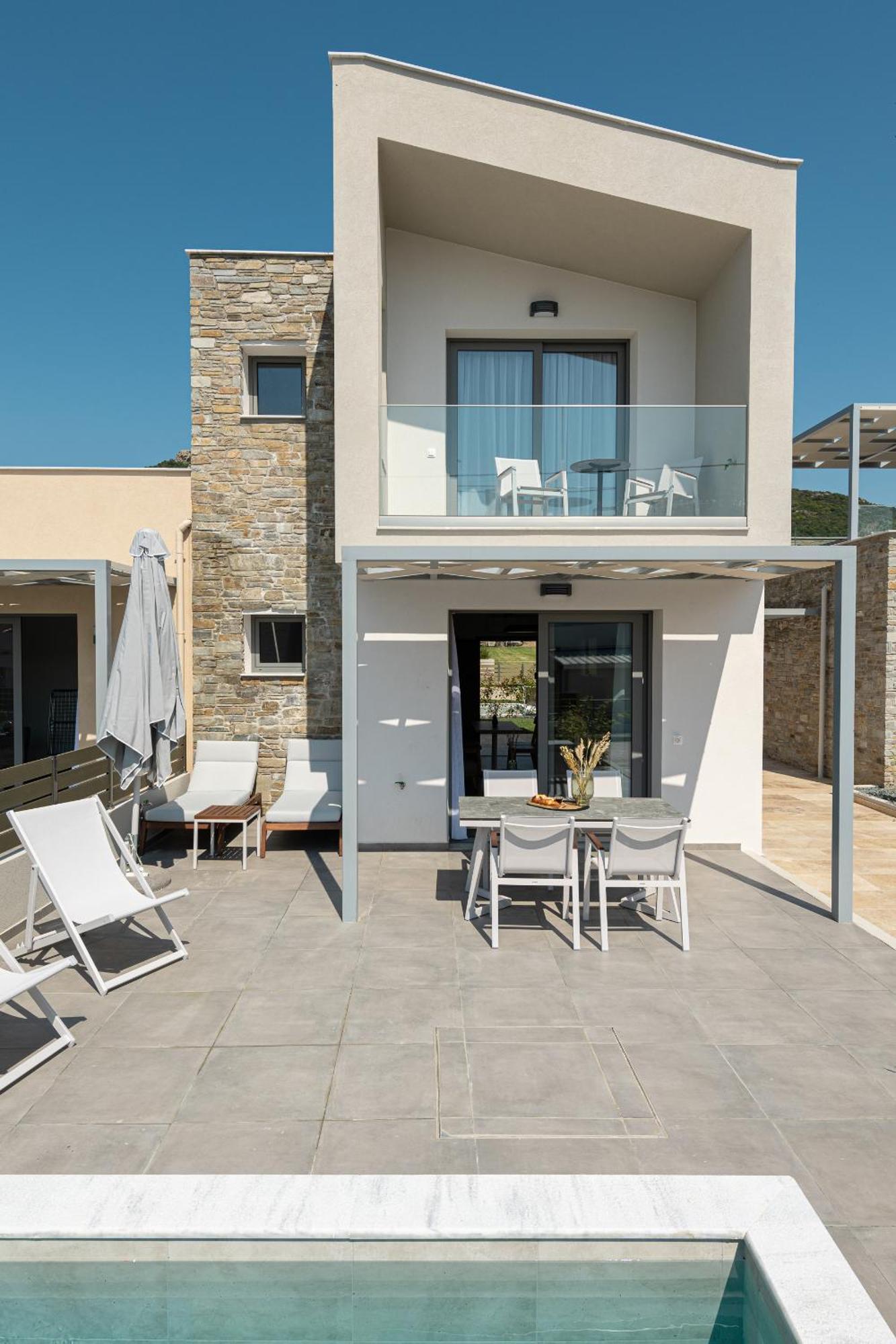 Yuka Villas Collection Nea Iraklitsa Bagian luar foto