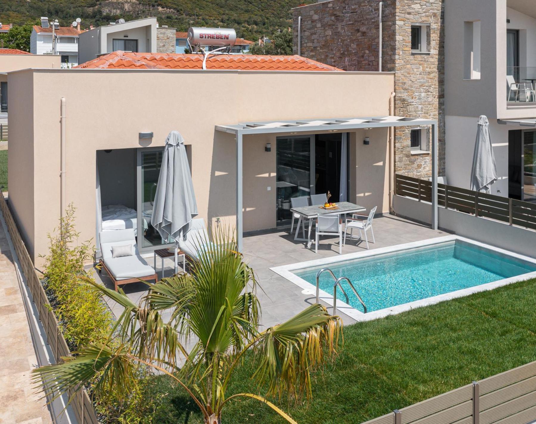 Yuka Villas Collection Nea Iraklitsa Bagian luar foto