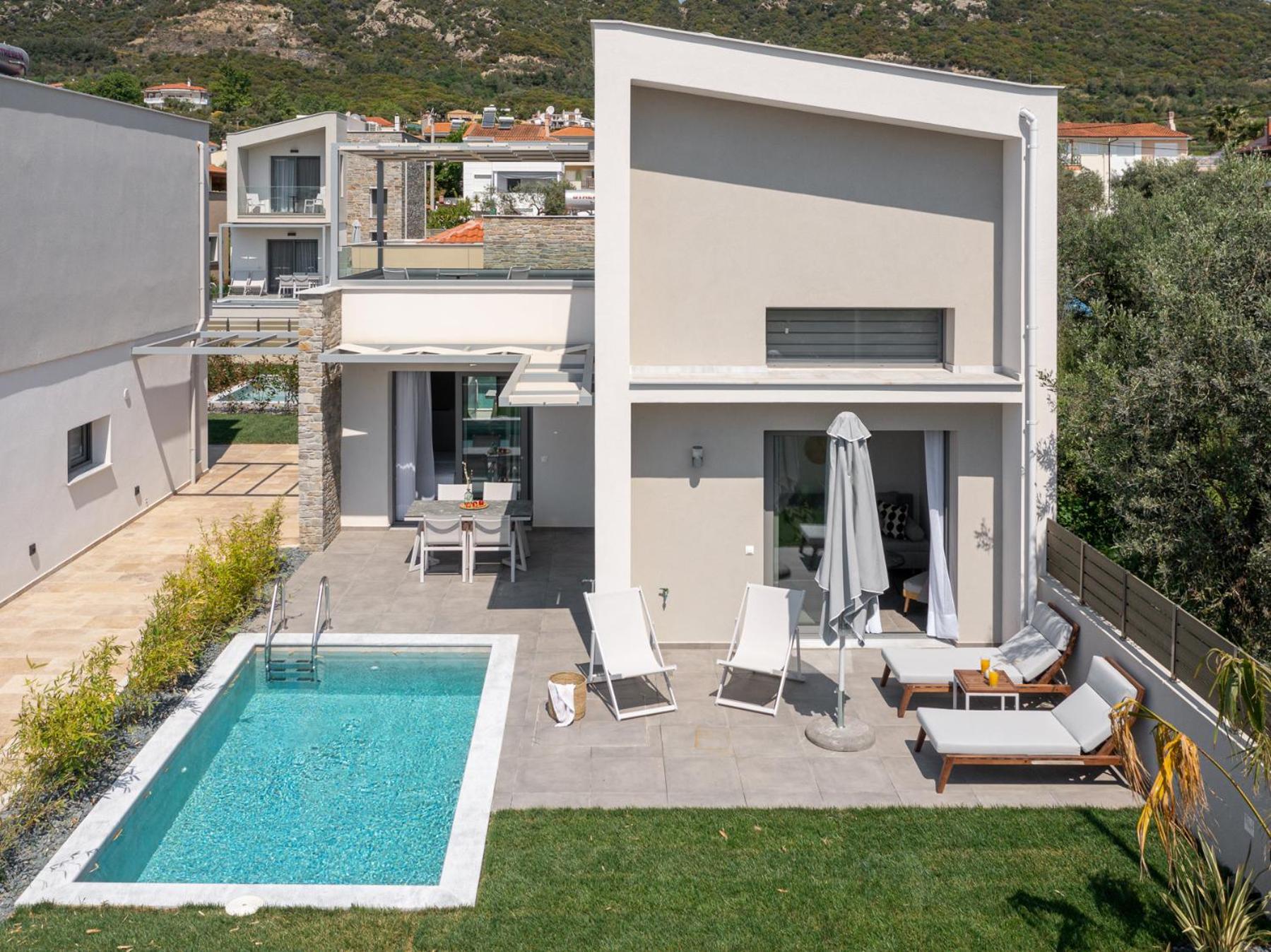 Yuka Villas Collection Nea Iraklitsa Bagian luar foto