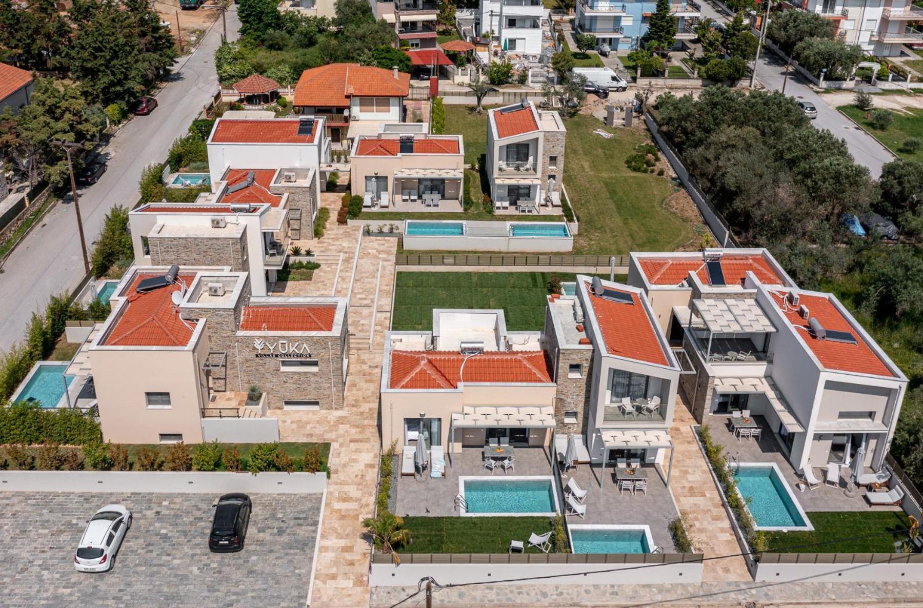 Yuka Villas Collection Nea Iraklitsa Bagian luar foto